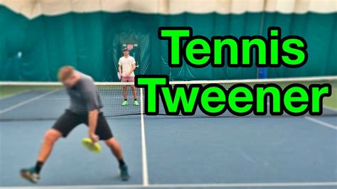 How To Hit A Tweener In Tennis Spec Tennis Trick Shot Youtube