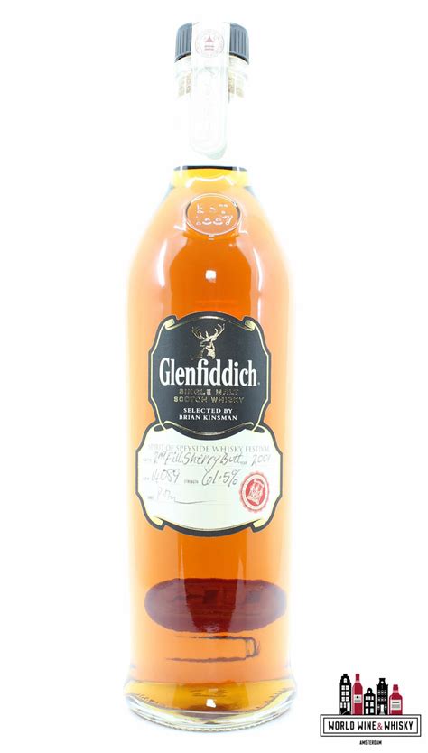 Glenfiddich 2001 2016 Spirit Of Speyside Whisky Festival Cask 14089