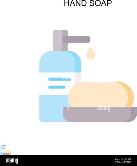 Hand Soap Simple Vector Icon Illustration Symbol Design Template For