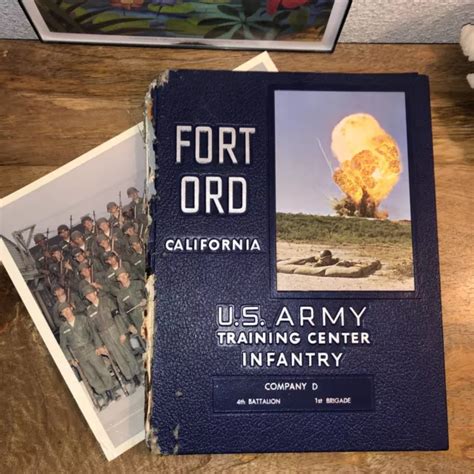 Fort Ord Ca Us Army Training Center Infantry Yearbook Cod 4th