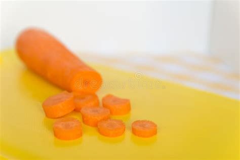 Fresh Carrot Cut Into Pieces Stock Photo Image Of Food Ripe 33070708