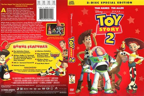 Toy Story 2 Special Edition Dvd Cover Front Back By Dlee1293847 On Deviantart