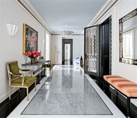 The orange and white color that painted in stripes line makes the ceiling pattern as a statement in the room. Colored Ceilings That Add Contrast Your Home Design
