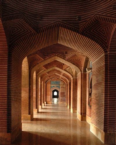 Domes And Arches Of Shah Jehan Mosque Thatta Pakistan Art And
