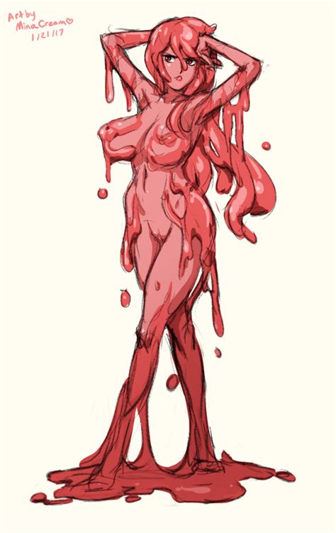 Daily Sketch Slime Girl By Minacream Hentai Foundry
