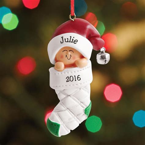 List Of Personalized Babys First Christmas Ornament 2022 Images