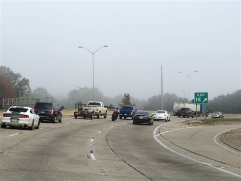 Louisiana Interstate 110 Northbound Cross Country Roads