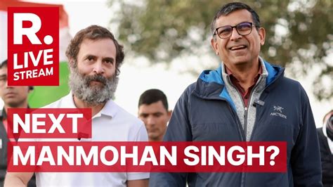 Former Rbi Governor Raghuram Rajan Joins Rahul Gandhis Bharat Jodo Yatra Youtube