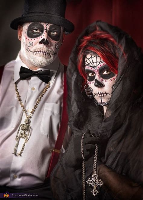 Day Of Dead Couples Costume