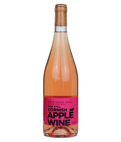 Pink Apple Wine Trevibban Mill Cornish Vineyard And Orchards