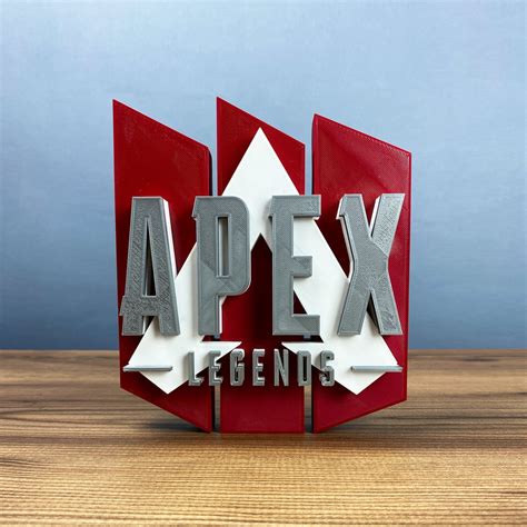 Apex Legends Custom Display Logo Figure 3d Printing Custom Etsy