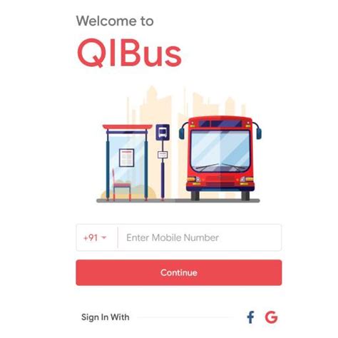 Qibus Bus Booking Android App Ui Template