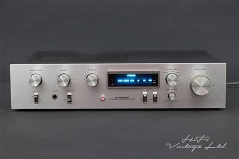 Pioneer Sa Stereo Amplifier Blue Line Hifi Vintage