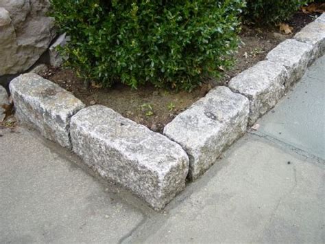 The durability of the stone has been proven through time, especially given the abuse the stone can take during the winter from snow plows. Belgium Block - Building Products Inc. | Small front yard ...