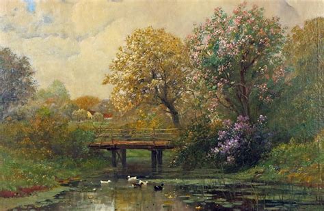 Alois Arnegger Springtime Dreamy Art Romantic Art Landscape Artist