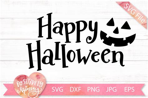 Happy Halloween SVG DXF PNG EPS JPG Spooky SVG Kids Cut File