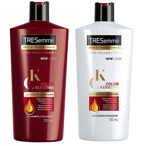 Pack Tresemme Pro Collection Keratin Smooth Colour Shampoo And