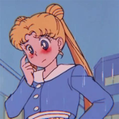Sailor Moon Rei Hino 90s Anime Aesthetic Icon
