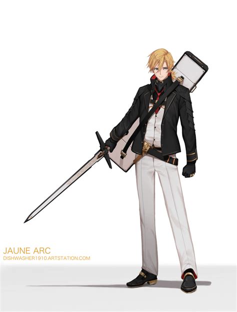 Jaune Arc Rwby 30 Dishwasher1910 Rwby