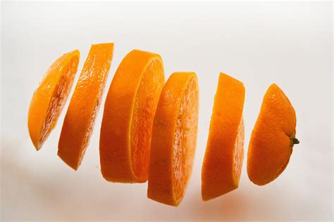 Orange Food Juicy Fruit Cut Into Slices Disc 4k Hd Wallpaper