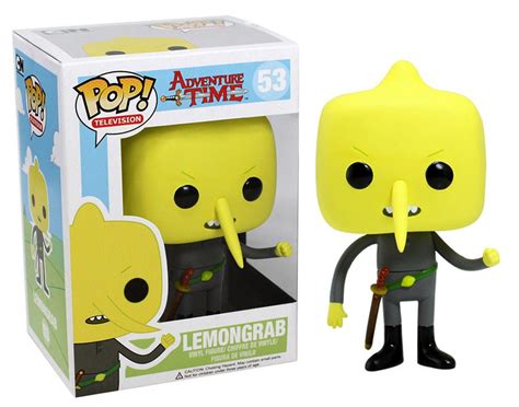 Funko Adventure Time Pop Tv Lemongrab Vinyl Figure 53 Toywiz