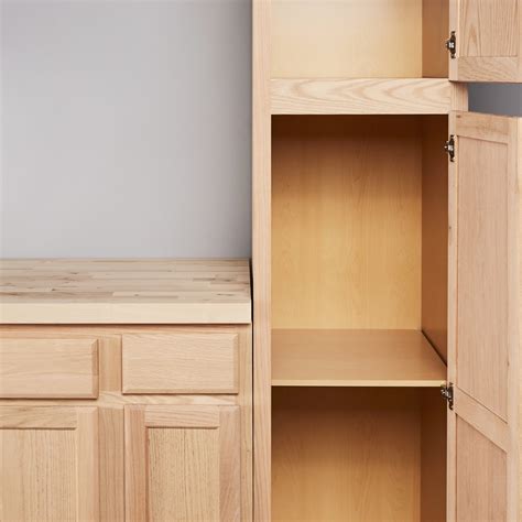 7 Images Lowes Pantry Cabinet Unfinished And Review - Alqu Blog