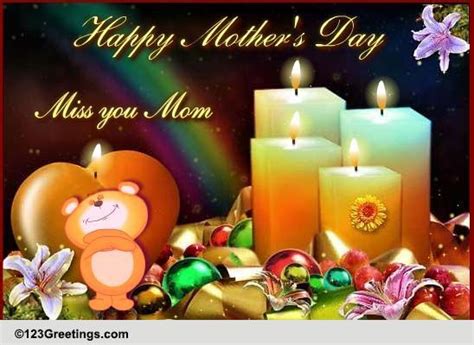 Miss You Mom On Mothers Day Free Happy Mothers Day Ecards 123