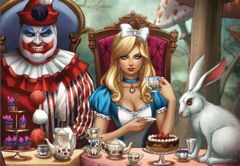 Real Life Horror Highlights Zenescope S Alice In Wonderland Tenth Anniversary Special Critical