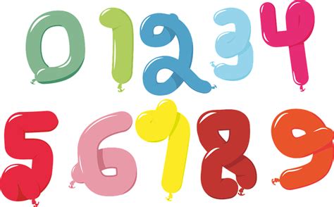 Balloon Numbers 1 Free Vector Graphic On Pixabay