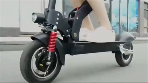 Daibot Electric Scooter With Seat For Kids Two Wheel Electric Scooter