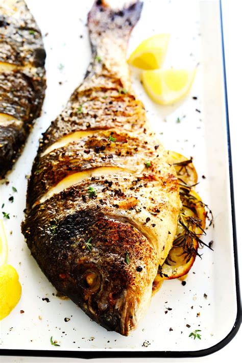 Baked Whole Fish In Oven Recipe