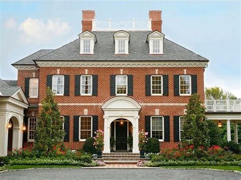 Georgian Style House Plans New 6368 Best Homes Images On Pinterest Of