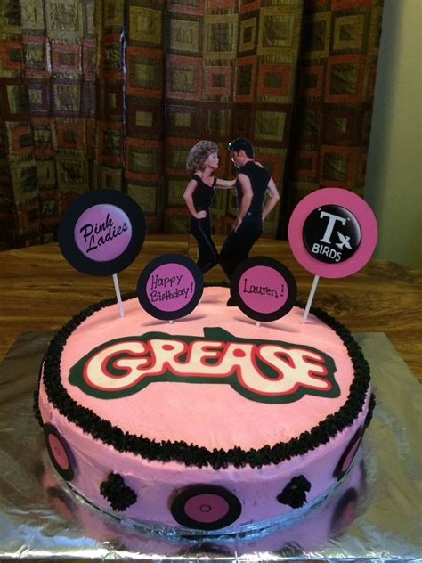 House decorating is not a huge deal if you can try to find easy ideas suitable for your spending plan. Grease themed cake | Grease themed parties, Grease party ...