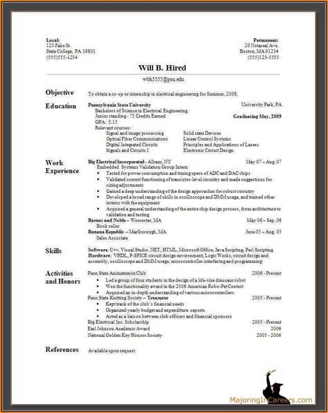 resume  dummies template resume resume examples