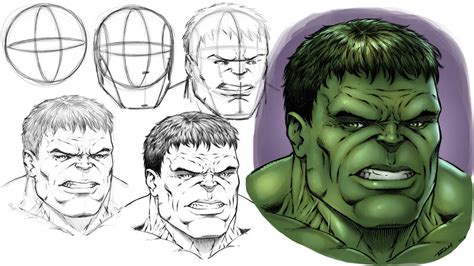 How To Draw The Hulk Step By Step By Robertmarzullo On Deviantart