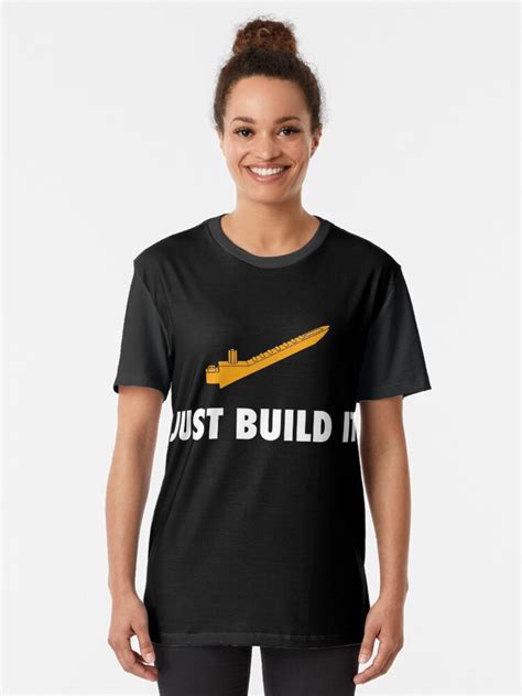 Just Build It T Shirt For Sale By Polywen Redbubble Lego Graphic