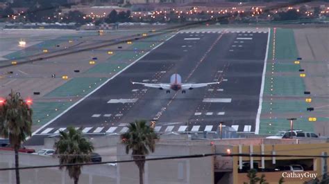 San Diego Lindbergh Field Evening Plane Spotting Youtube