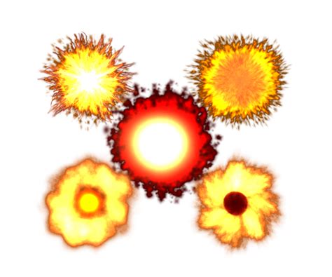 Download B Explosion Sprite Sheet 2d Png Free Png Images Toppng Images