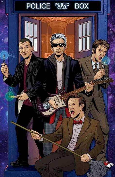 9 10 11 12 The Four Doctors Doctor Who Doctor Who Art Doctor Who Fan