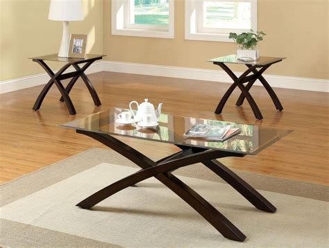 10 Collection Of Unique Wood And Glass Coffee Tables