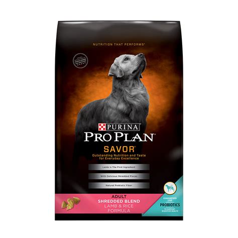 Purina regularly publishes in vet journals about dog nutrition. UPC 038100130631 - Pro Plan Savor Shredded Blend Lamb ...