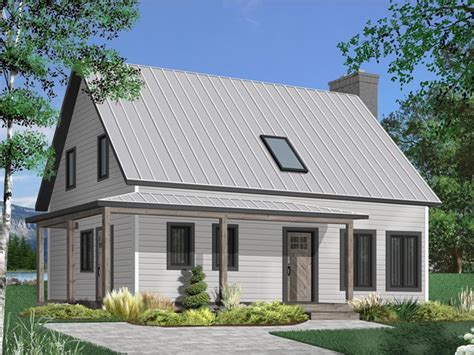 027H 0494 Country House Plan Makes A Nice Starter Home Plan 1772 Sf