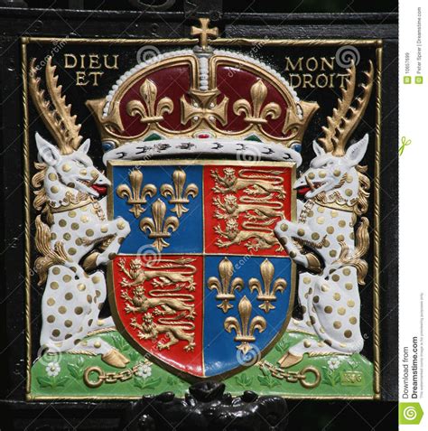 British Royal Coat Of Arms Stock Image Image Of Heraldic 10657699