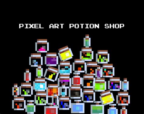 Pixel Art Potions Update 3103 Pixel Art Potions Shop By Marcodev
