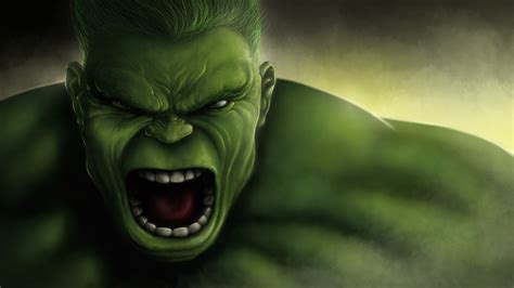 Fonds Décran The Hulk Face Marvel Comics Photo Dart 3840x2160 Uhd