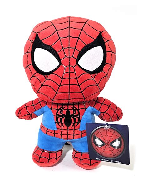 Spider Man Marvel Universal Studios Cute 9” Spiderman Plush Hedgehogs