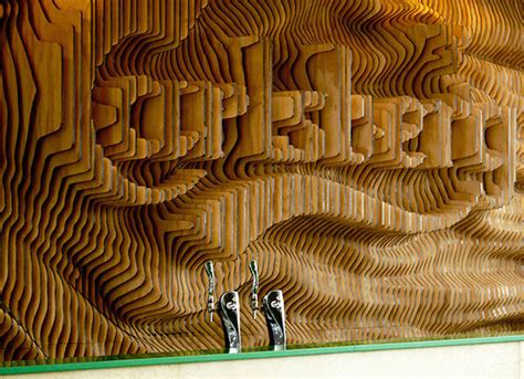 Laser Cut Wooden Wall Sculpture For Carlsberg Fubiz Media