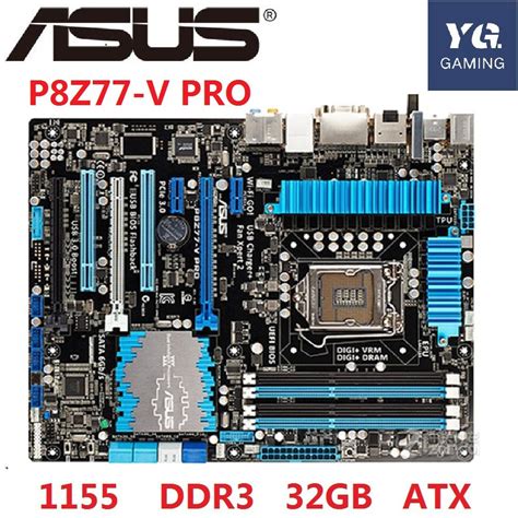 Asus P8z77 V Pro Desktop Motherboard Z77 Socket Lga 1155 I3 I5 I7 Ddr3