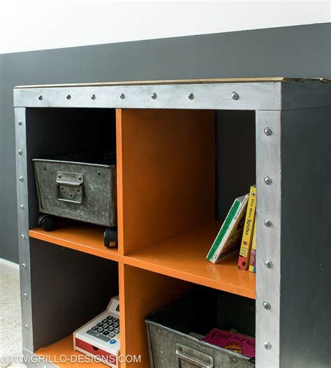 Up to 70% off everything home! IKEA KALLAX Hack - Industrial Storage For A Boys Bedroom ...