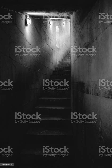 Dark Staircase Stock Photo Download Image Now Spooky Choice